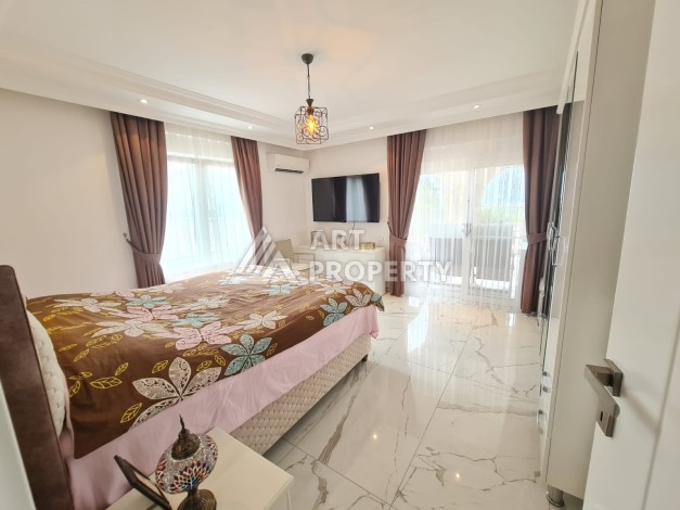 Вилла 3+1 с бассейном и гаражом, 290 кв.м. Каргыджак, Алания - Ракурс 24