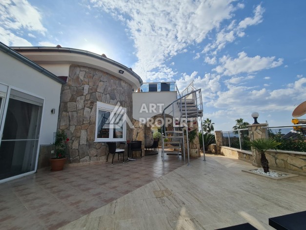 Вилла 3+1 с бассейном и гаражом, 290 кв.м. Каргыджак, Алания - Ракурс 53