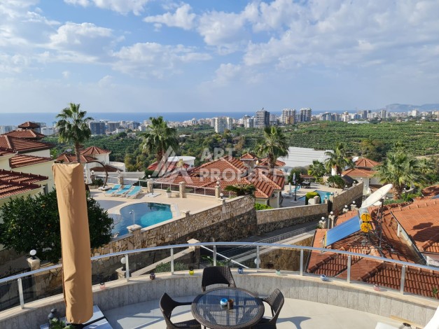 Вилла 3+1 с бассейном и гаражом, 290 кв.м. Каргыджак, Алания - Ракурс 60