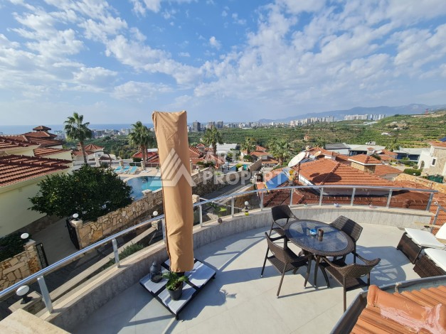 Вилла 3+1 с бассейном и гаражом, 290 кв.м. Каргыджак, Алания - Ракурс 64