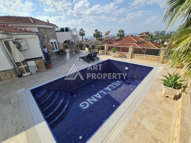 Вилла 3+1 с бассейном и гаражом, 290 кв.м. Каргыджак, Алания - Ракурс 67