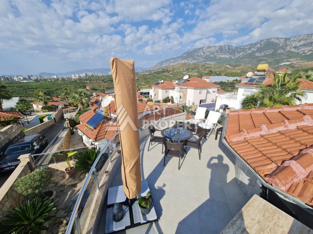 Вилла 3+1 с бассейном и гаражом, 290 кв.м. Каргыджак, Алания - Ракурс 75