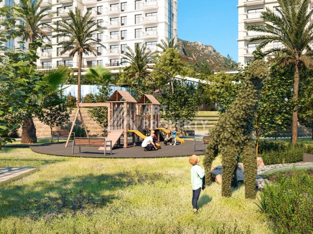 Квартиры 1+1, 2+1, 3+1 и 4+1 в резиденции люкс класса. Махмутлар, Алания - Ракурс 7