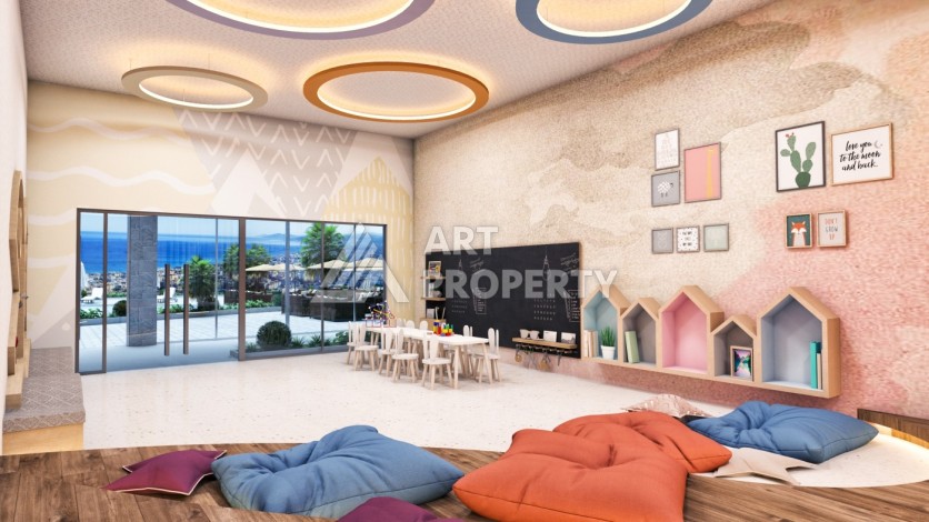 Квартиры 1+1, 2+1, 3+1 и 4+1 в резиденции люкс класса. Махмутлар, Алания - Ракурс 14