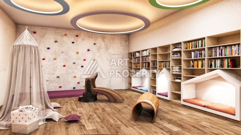 Квартиры 1+1, 2+1, 3+1 и 4+1 в резиденции люкс класса. Махмутлар, Алания - Ракурс 16