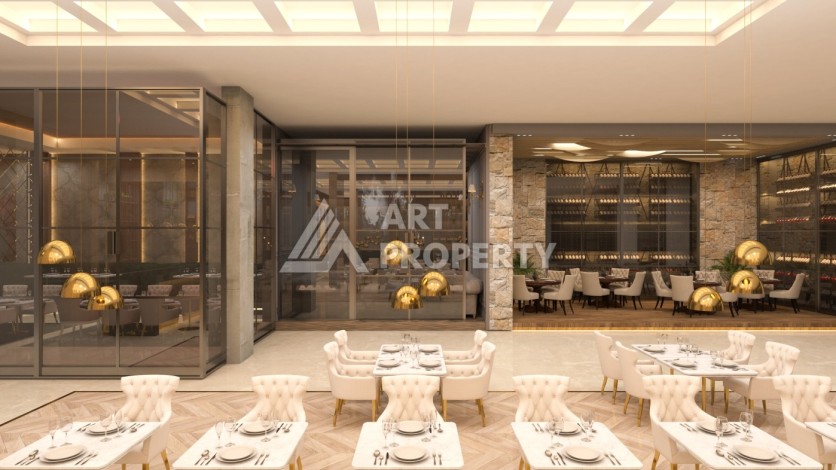 Квартиры 1+1, 2+1, 3+1 и 4+1 в резиденции люкс класса. Махмутлар, Алания - Ракурс 21