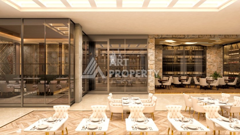 Квартиры 1+1, 2+1, 3+1 и 4+1 в резиденции люкс класса. Махмутлар, Алания - Ракурс 22