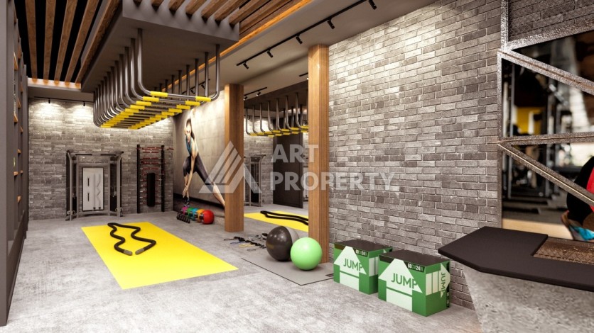 Квартиры 1+1, 2+1, 3+1 и 4+1 в резиденции люкс класса. Махмутлар, Алания - Ракурс 23