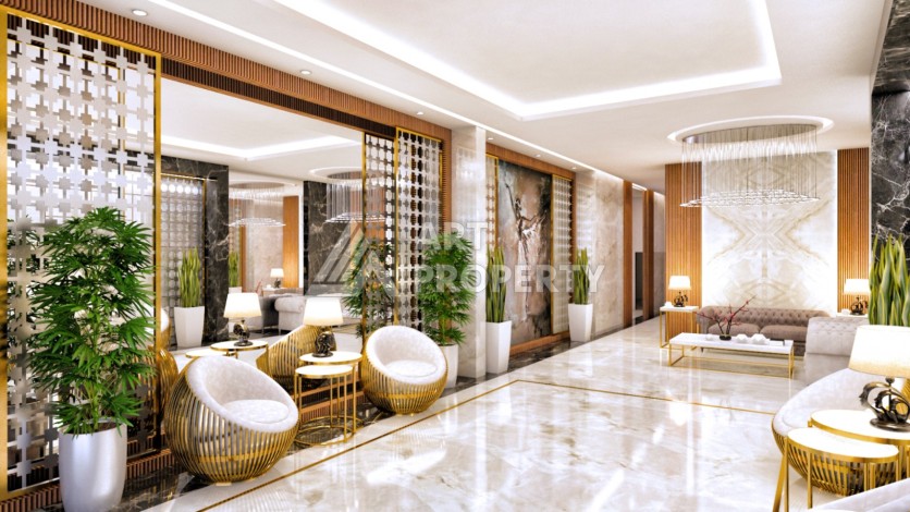 Квартиры 1+1, 2+1, 3+1 и 4+1 в резиденции люкс класса. Махмутлар, Алания - Ракурс 25