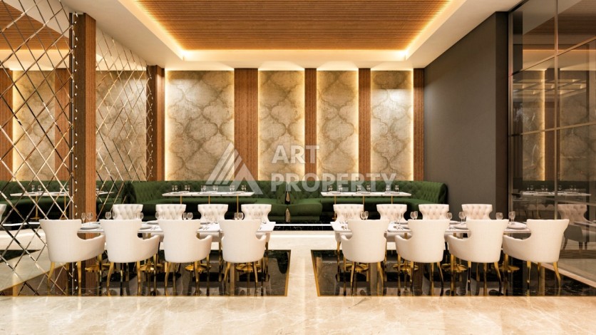 Квартиры 1+1, 2+1, 3+1 и 4+1 в резиденции люкс класса. Махмутлар, Алания - Ракурс 29