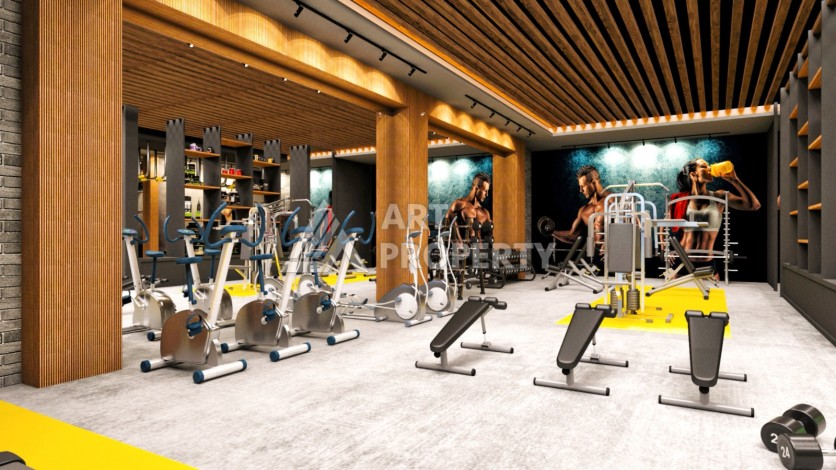 Квартиры 1+1, 2+1, 3+1 и 4+1 в резиденции люкс класса. Махмутлар, Алания - Ракурс 34