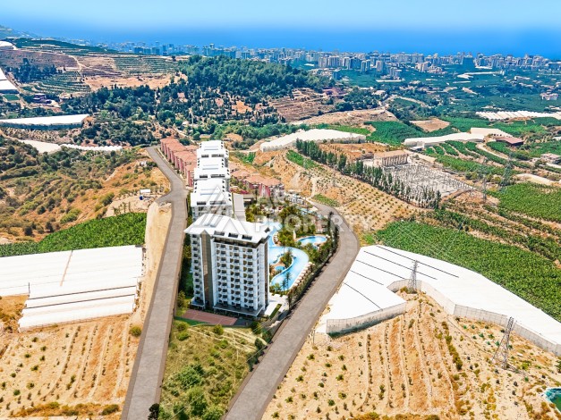 Квартиры 1+1, 2+1, 3+1 и 4+1 в резиденции люкс класса. Махмутлар, Алания - Ракурс 36