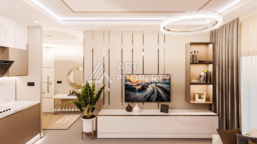 Квартиры 1+1, 2+1, 3+1 и 4+1 в резиденции люкс класса. Махмутлар, Алания - Ракурс 39