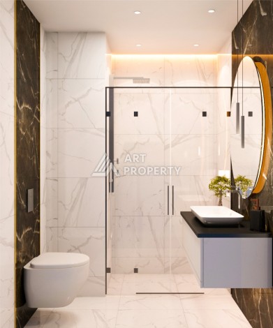 Квартиры 1+1, 2+1, 3+1 и 4+1 в резиденции люкс класса. Махмутлар, Алания - Ракурс 42