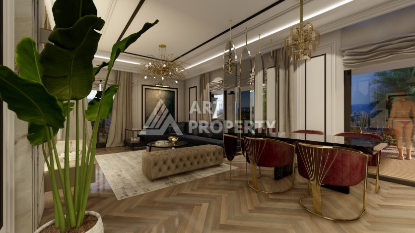 Квартиры 1+1, 2+1, 3+1 и 4+1 в резиденции люкс класса. Махмутлар, Алания - Ракурс 47