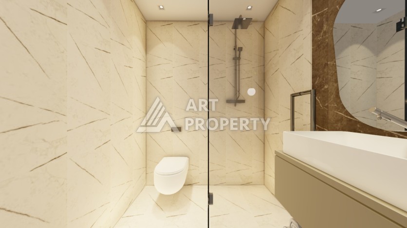 Квартиры 1+1, 2+1, 3+1 и 4+1 в резиденции люкс класса. Махмутлар, Алания - Ракурс 53