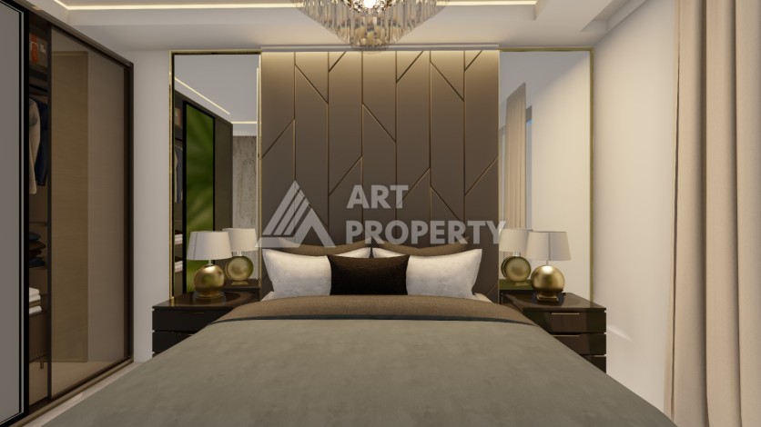 Квартиры 1+1, 2+1, 3+1 и 4+1 в резиденции люкс класса. Махмутлар, Алания - Ракурс 54