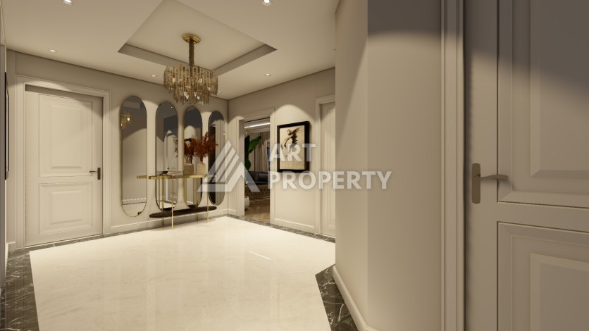 Квартиры 1+1, 2+1, 3+1 и 4+1 в резиденции люкс класса. Махмутлар, Алания - Ракурс 59