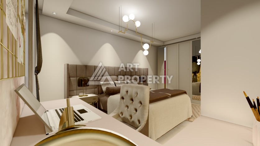 Квартиры 1+1, 2+1, 3+1 и 4+1 в резиденции люкс класса. Махмутлар, Алания - Ракурс 63