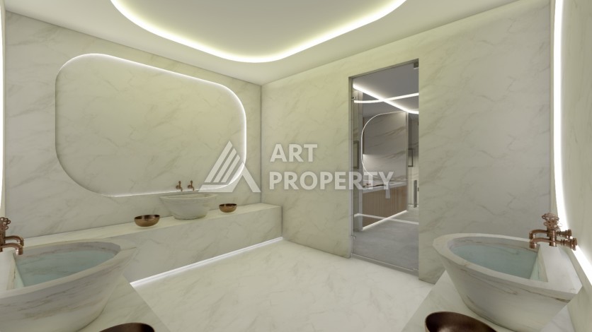 Квартиры 1+1, 2+1, 3+1 и 4+1 в резиденции люкс класса. Махмутлар, Алания - Ракурс 65