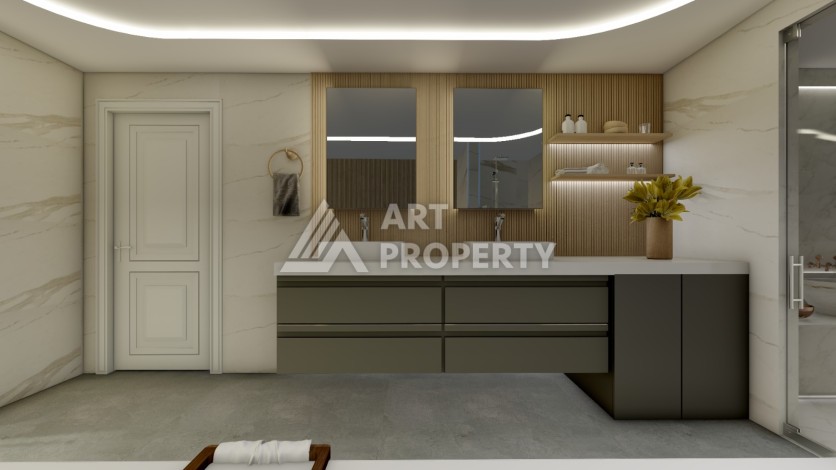 Квартиры 1+1, 2+1, 3+1 и 4+1 в резиденции люкс класса. Махмутлар, Алания - Ракурс 69