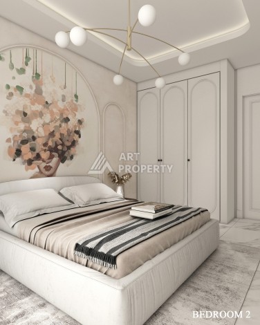 Роскошные виллы 4+1 с личным бассейном и гаражом в районе Каргыджак, 339 – 365 кв.м. - Ракурс 14