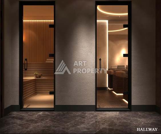 Роскошные виллы 4+1 с личным бассейном и гаражом в районе Каргыджак, 339 – 365 кв.м. - Ракурс 26