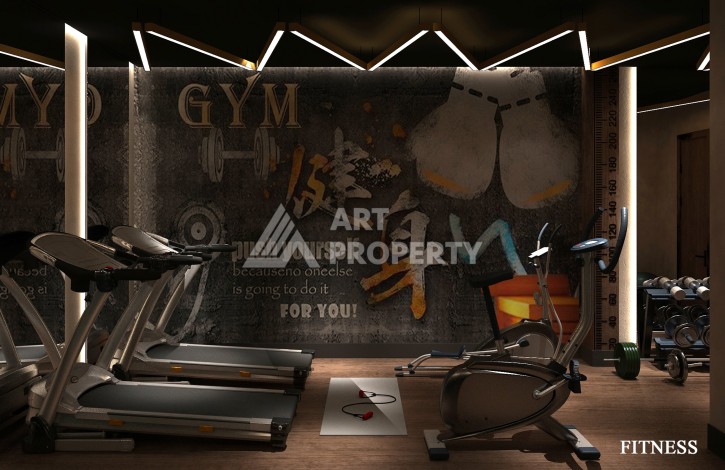 Роскошные виллы 4+1 с личным бассейном и гаражом в районе Каргыджак, 339 – 365 кв.м. - Ракурс 27