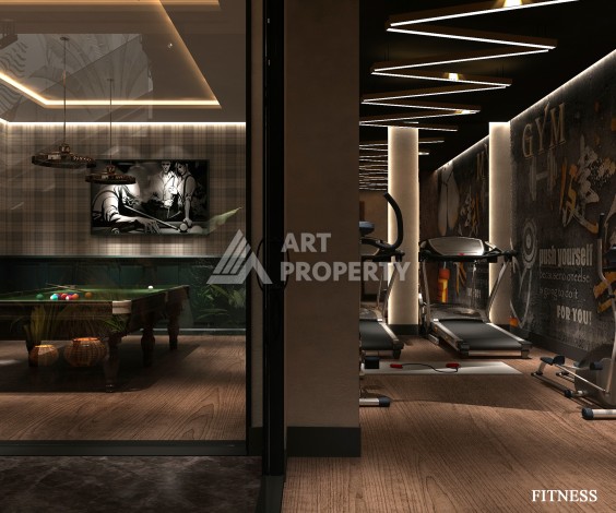 Роскошные виллы 4+1 с личным бассейном и гаражом в районе Каргыджак, 339 – 365 кв.м. - Ракурс 28