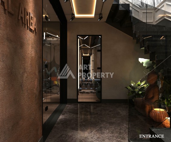 Роскошные виллы 4+1 с личным бассейном и гаражом в районе Каргыджак, 339 – 365 кв.м. - Ракурс 30