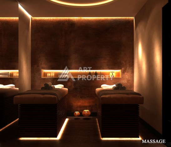 Роскошные виллы 4+1 с личным бассейном и гаражом в районе Каргыджак, 339 – 365 кв.м. - Ракурс 32