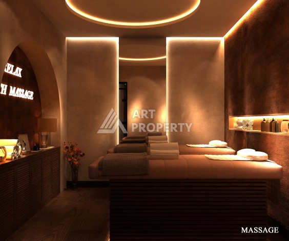 Роскошные виллы 4+1 с личным бассейном и гаражом в районе Каргыджак, 339 – 365 кв.м. - Ракурс 33