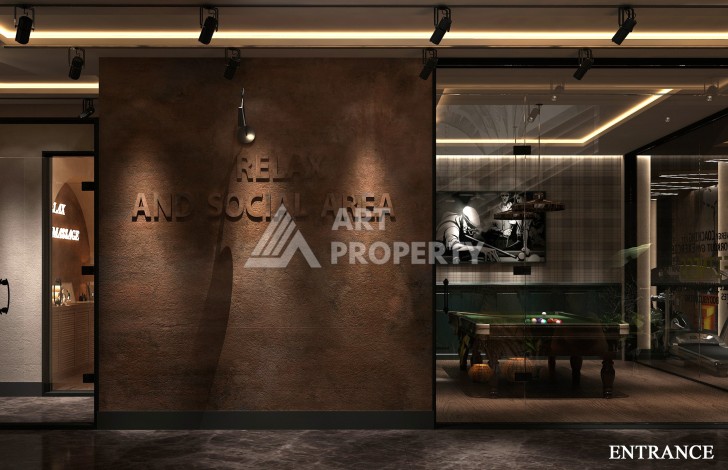 Роскошные виллы 4+1 с личным бассейном и гаражом в районе Каргыджак, 339 – 365 кв.м. - Ракурс 34