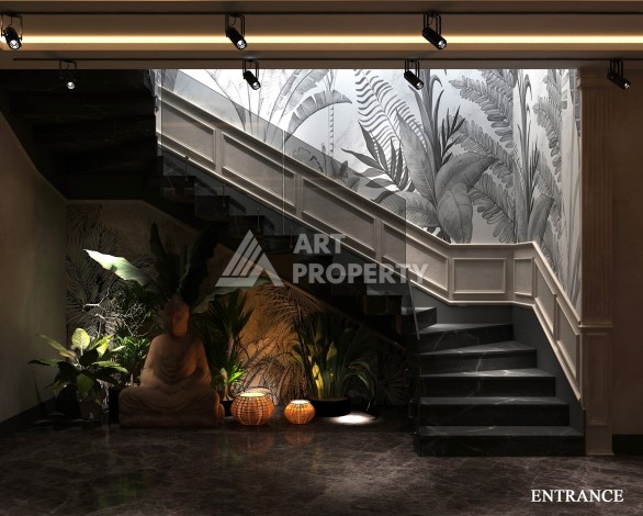 Роскошные виллы 4+1 с личным бассейном и гаражом в районе Каргыджак, 339 – 365 кв.м. - Ракурс 40