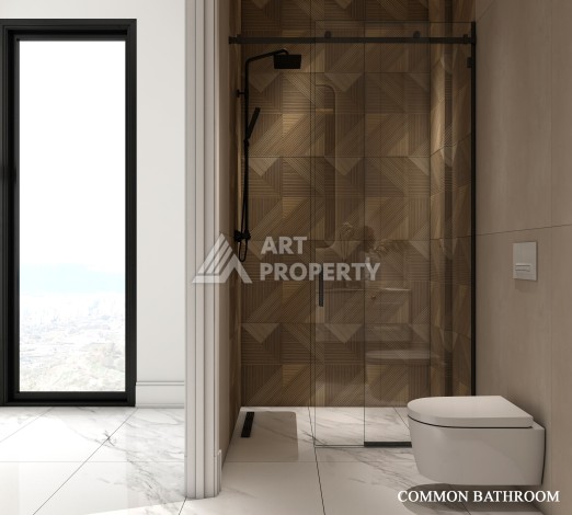 Роскошные виллы 4+1 с личным бассейном и гаражом в районе Каргыджак, 339 – 365 кв.м. - Ракурс 46