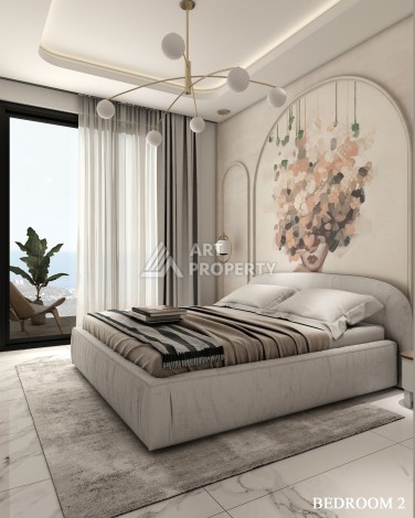 Роскошные виллы 4+1 с личным бассейном и гаражом в районе Каргыджак, 339 – 365 кв.м. - Ракурс 54