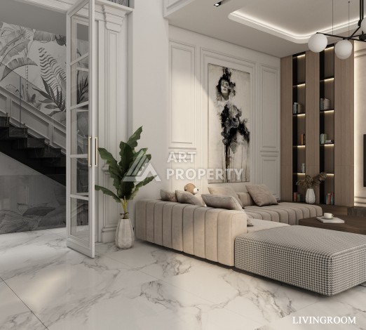 Роскошные виллы 4+1 с личным бассейном и гаражом в районе Каргыджак, 339 – 365 кв.м. - Ракурс 66