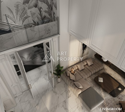 Роскошные виллы 4+1 с личным бассейном и гаражом в районе Каргыджак, 339 – 365 кв.м. - Ракурс 68