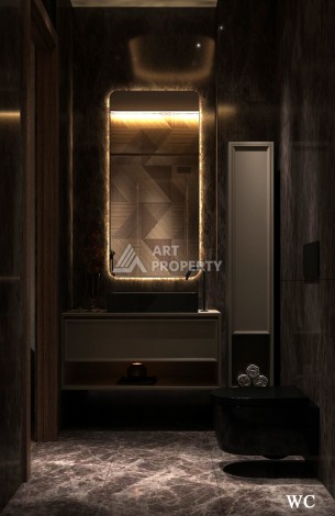 Роскошные виллы 4+1 с личным бассейном и гаражом в районе Каргыджак, 339 – 365 кв.м. - Ракурс 74