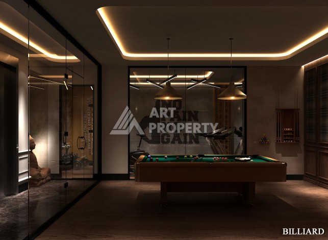 Роскошные виллы 4+1 с личным бассейном и гаражом в районе Каргыджак, 339 – 365 кв.м. - Ракурс 77