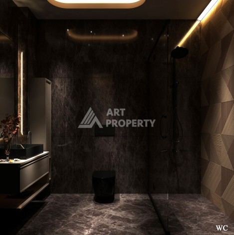 Роскошные виллы 4+1 с личным бассейном и гаражом в районе Каргыджак, 339 – 365 кв.м. - Ракурс 80