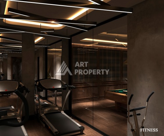 Роскошные виллы 4+1 с личным бассейном и гаражом в районе Каргыджак, 339 – 365 кв.м. - Ракурс 91