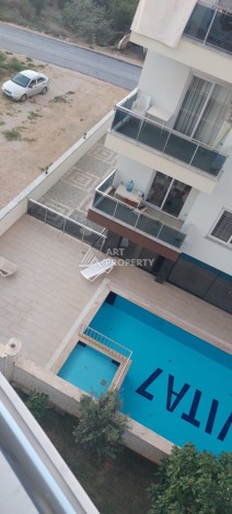 Просторная квартира 1+1 с мебелью, 60 кв.м. Махмутлар, Алания - Ракурс 4