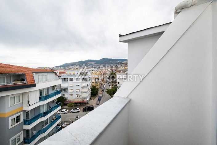 Дуплекс 3+1 в 550 метрах от пляжа в центре Алании. - Ракурс 18