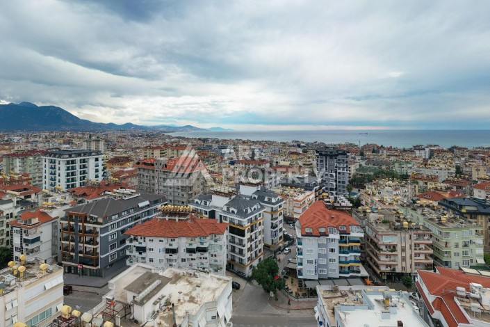 Дуплекс 3+1 в 550 метрах от пляжа в центре Алании. - Ракурс 29