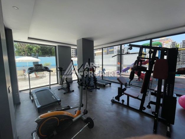 Квартира 2+1 в новой резиденции, 90 кв.м. Махмутлар, Алания - Ракурс 2