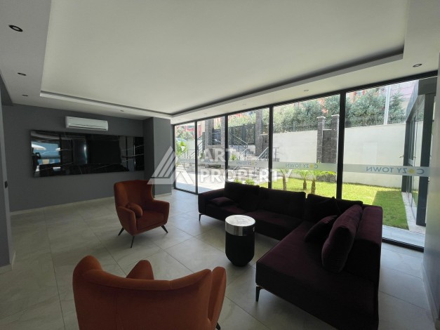 Квартира 2+1 в новой резиденции, 90 кв.м. Махмутлар, Алания - Ракурс 6