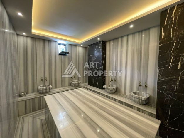 Квартира 2+1 в новой резиденции, 90 кв.м. Махмутлар, Алания - Ракурс 11