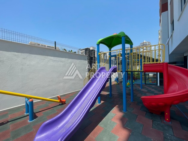 Квартира 2+1 в новой резиденции, 90 кв.м. Махмутлар, Алания - Ракурс 14