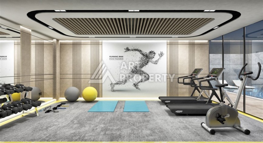 Современная квартира 2+1 в бутик-резиденции, в 370 метрах от пляжа Клеопатры - Ракурс 13